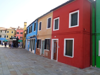 Bunte Häuser Burano