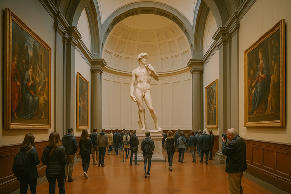 Der berühmte David in Florent