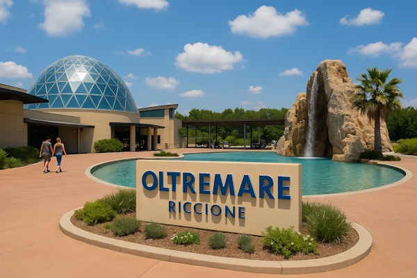 Oltremare Riccione Eingang