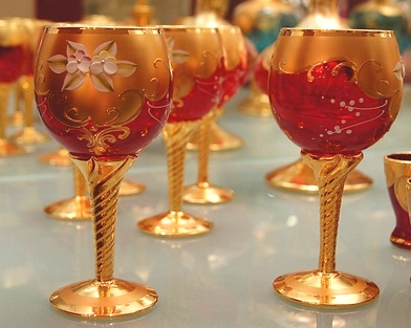 Gläser aus Murano