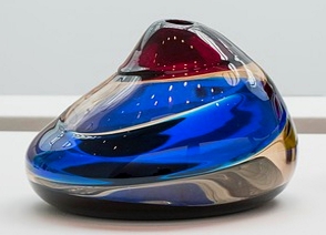 Stein aus Glas aus Murano