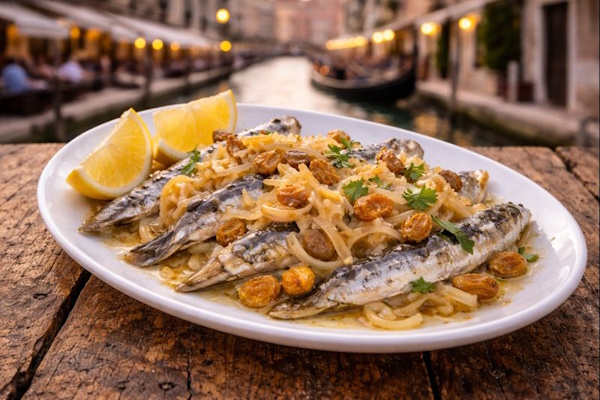 Sarde in Saor am Kanal