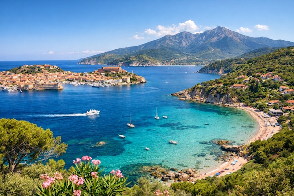 Elba - Berge, Strand und Meer