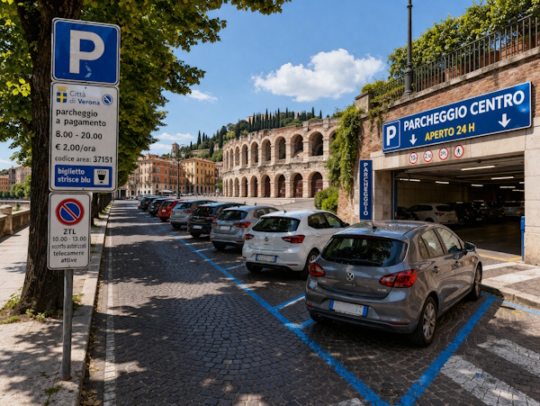 Parkplatz Verona