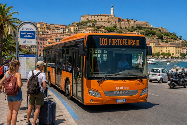 Bus auf der Insel Elba